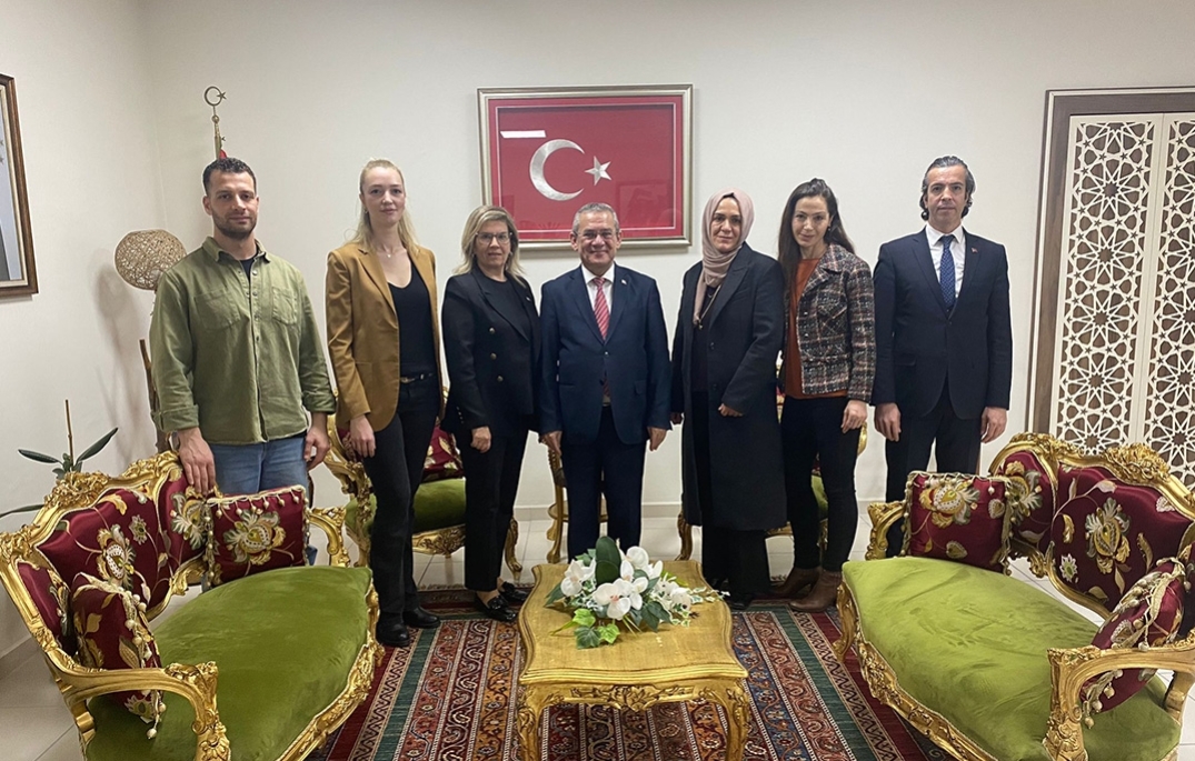 MENTEŞE KAYMAKAMI SAYIN MEHMET ERİŞ'E ZİYARET