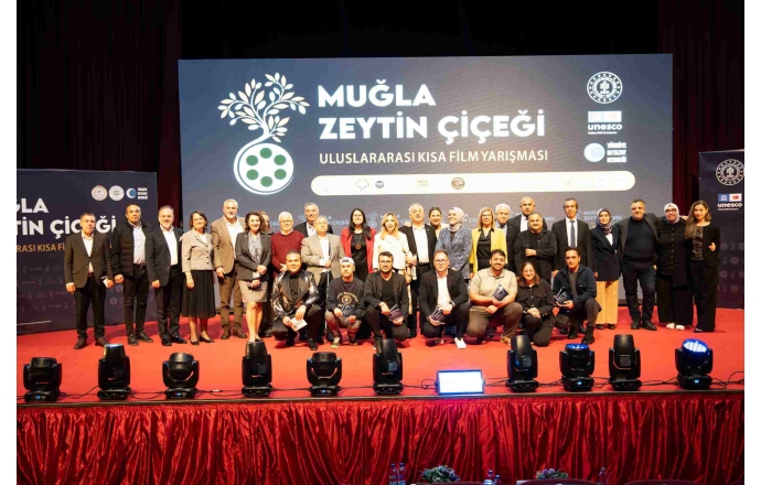 MUĞLA ZEYTİN ÇİÇEĞİ ULUSLARARASI KISA FİLM YARIŞMASI ÖDÜL TÖRENİ GERÇEKLEŞTİRİLDİ